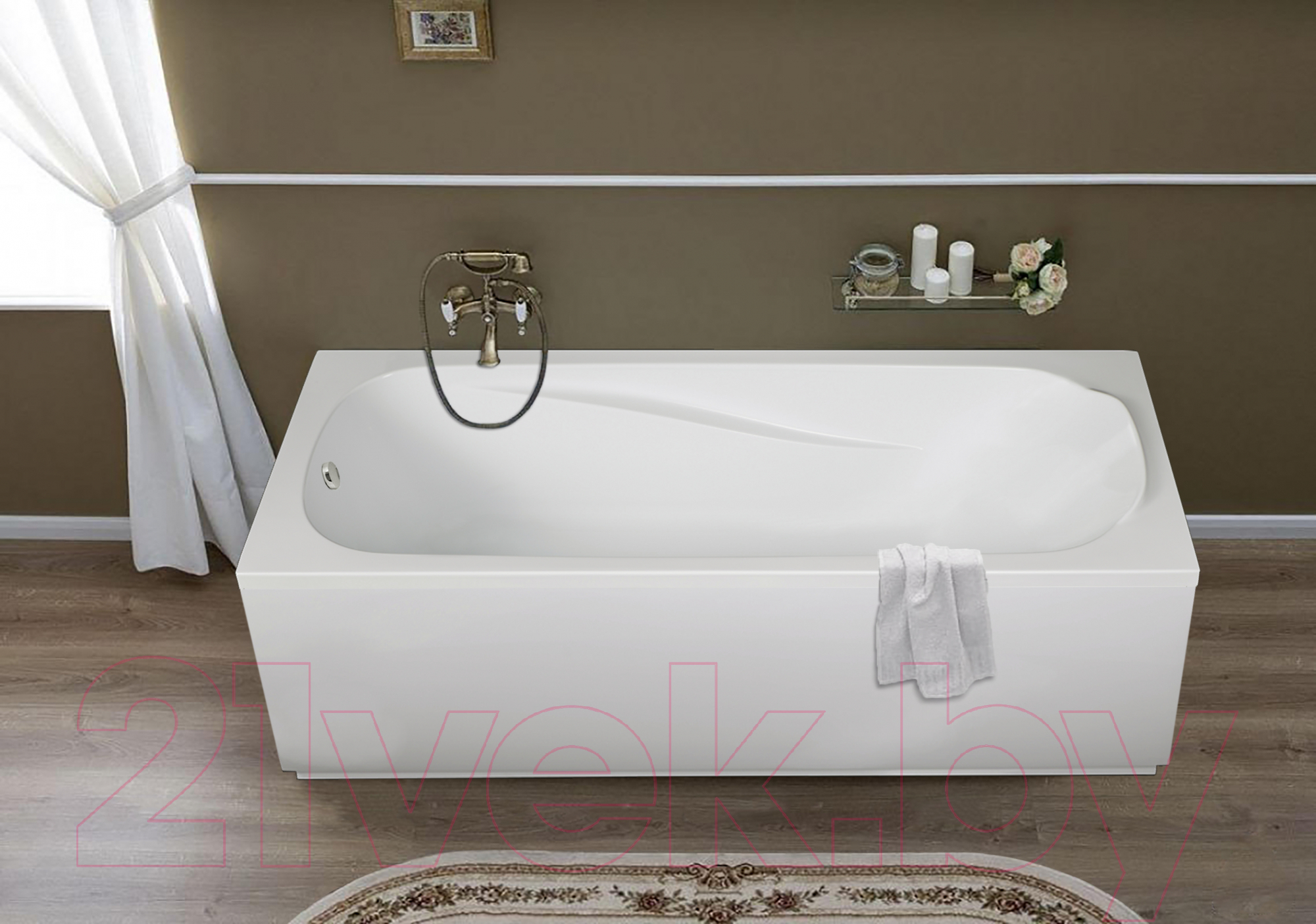 Ванна акриловая Ventospa Serena LA 170x70 (с каркасом)