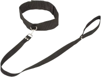 Ошейник БДСМ Lola Games Bondage Collection Collar and Leash Plus Size / 55230 - 