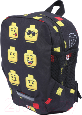 Детский рюкзак Lego Faces / 10030-2007 (черный)