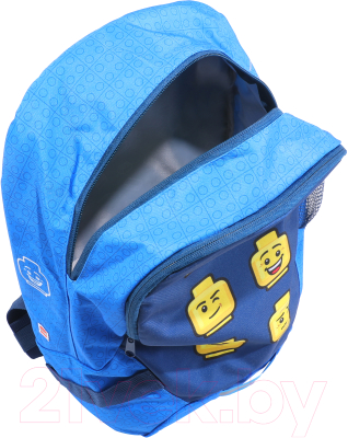 Школьный рюкзак Lego Faces / 10048-2006 (голубой)