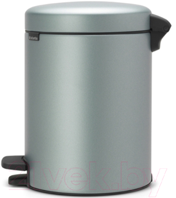 Мусорное ведро Brabantia Pedal Bin Newicon / 112942 (5л, мятный металлик)