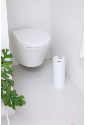 Держатель для туалетной бумаги Brabantia ReNew 280528 (белый)
