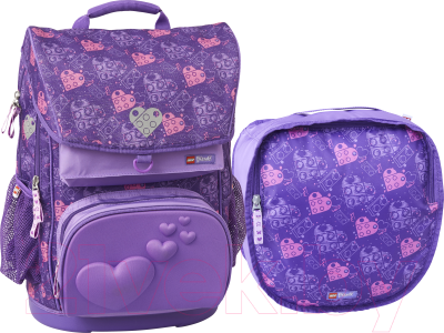 

Школьный рюкзак Lego, Friends Hearts Maxi / 20180-2005