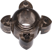 Эрекционное кольцо Lola Games Rings Screw 80348 / 0112-41Lola (черный) - 