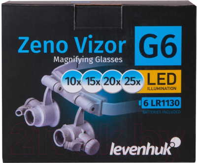 Лупа-очки Levenhuk Zeno Vizor G6 / 72612