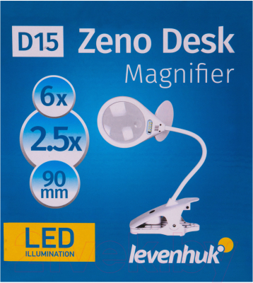 Лампа-лупа Levenhuk Zeno Desk D15 / 74103