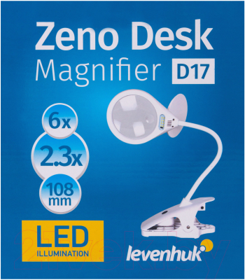 Лампа-лупа Levenhuk Zeno Desk D17 / 74104