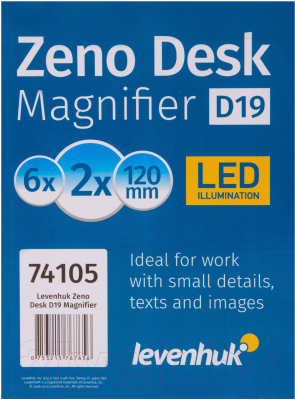 Лампа-лупа Levenhuk Zeno Desk D19 / 74105