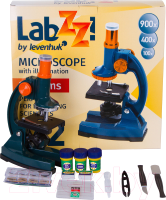 Микроскоп оптический Levenhuk LabZZ M2 / 69740