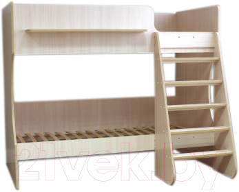 Двухъярусная кровать Можга Капризун 3 / Р438 (млечный)