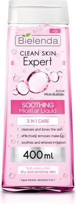 

Мицеллярная вода, Skin Clinic Professional успокаивающая 3 в 1