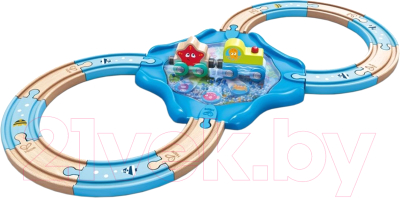 Железная дорога игрушечная Hape Подводный мир / E3827-HP