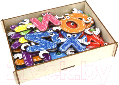 

Развивающая игрушка WoodLand Toys, Алфавит хоровод / 145201