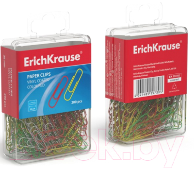 Скрепки Erich Krause 19740