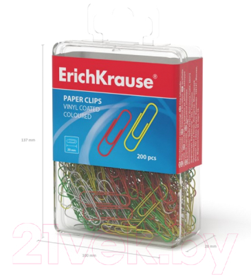 Скрепки Erich Krause 19740