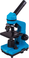 Микроскоп оптический Levenhuk Rainbow 2L / 69037 (Azure) - 