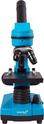 Микроскоп оптический Levenhuk Rainbow 2L / 69037 (Azure)