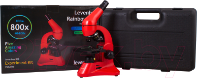 Микроскоп оптический Levenhuk Rainbow 50L / 69050 (Orange)
