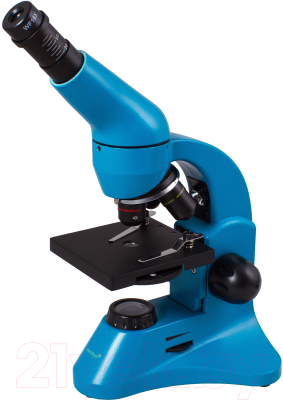 Микроскоп оптический Levenhuk Rainbow 50L Plus / 69053 (Azure)