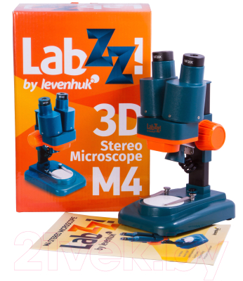 Микроскоп оптический Levenhuk LabZZ M4 стерео / 70789