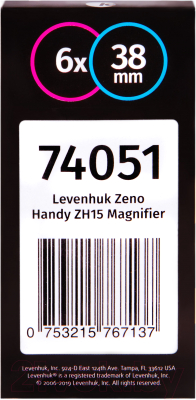 Лупа ручная Levenhuk Zeno Handy ZH15 / 74051