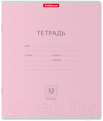 Изображение товара Тетрадь Erich Krause Классика / 35200 (12л, клетка)