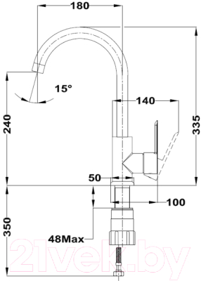 Смеситель Teka Petra 819156210