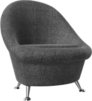 Кресло мягкое Лига Диванов 252 / 105547 (рогожка, серый) - 
