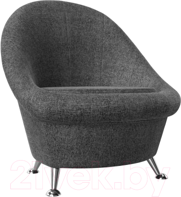 Кресло мягкое Лига Диванов 252 / 105547 (рогожка, серый)