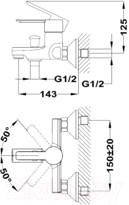 Смеситель Teka Petra 811216200