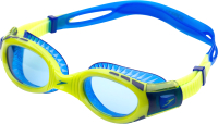 Очки для плавания Speedo Futura Biofuse Flexiseal Junior / C585 (зеленый/голубой) - 