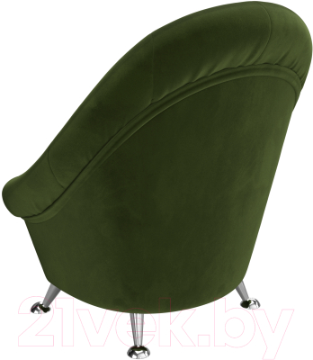 Кресло мягкое Лига Диванов 252 / 105541 (микровельвет, зеленый)