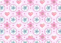 

Бювар Erich Krause, Pink Flowers / 48599