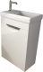Миниатюра изображения товара Тумба под умывальник Emmy Милли 40 L (с ручкой)