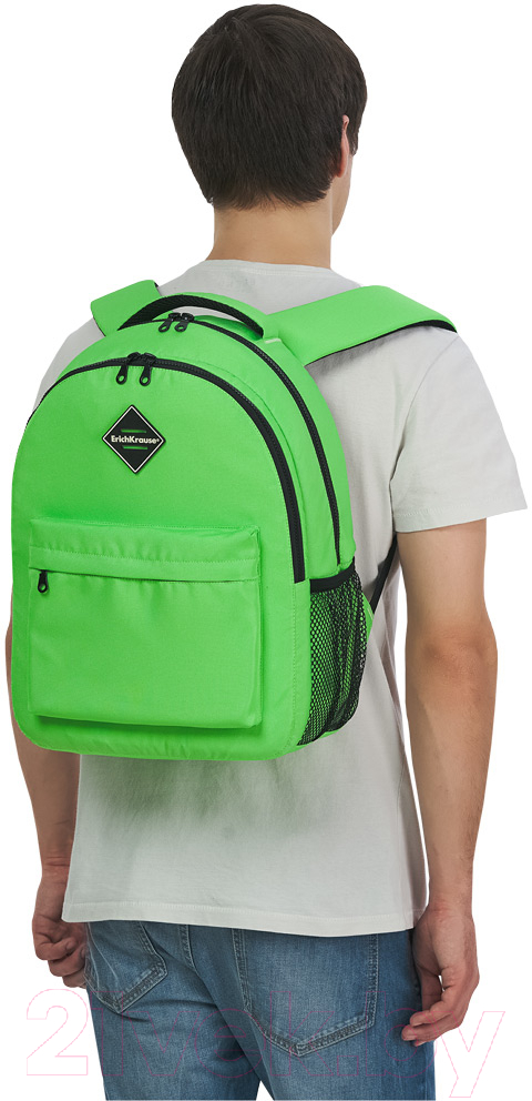 Школьный рюкзак Erich Krause ErgoLine 20L Neon Green / 48615