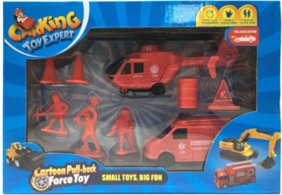 

Набор игрушечной техники Maya Toys, Пожарная служба / TH-H047