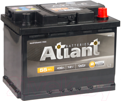 Автомобильный аккумулятор Atlant R+ (55 А/ч)