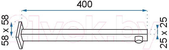 Верхний душ REA P0650