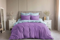 

Комплект постельного белья Ночь нежна, Лаванда Стандарт Евро 50x70 / 803+608