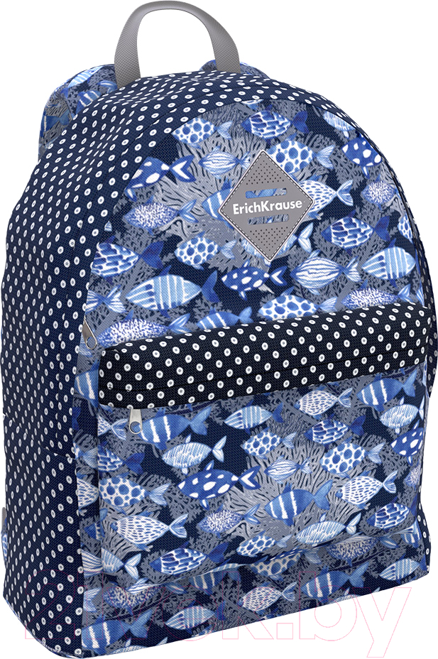 Школьный рюкзак Erich Krause EasyLine 17L Fish and Dots / 48619