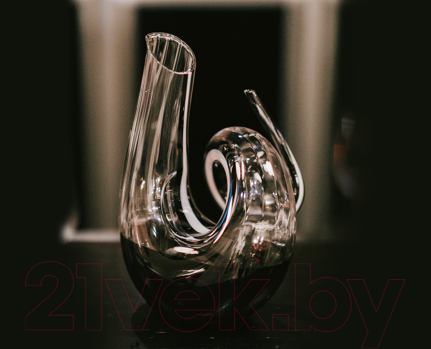 Декантер Riedel Curly Fatto a Mano Black/White/Black Optic / 2011/00