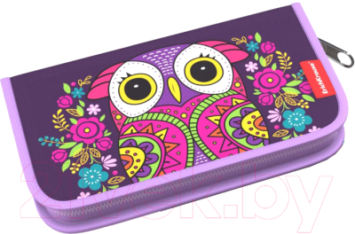 

Пенал Erich Krause, Flower Owl / 46257