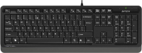 Клавиатура A4Tech Fstyler FK10 USB (черный/серый) - 