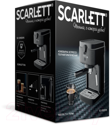 Кофеварка эспрессо Scarlett SC-CM33015