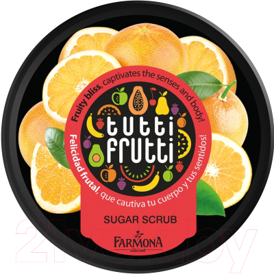 Скраб для тела Farmona Tutti Frutti Грейпфрут сахарный (160мл)