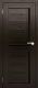 Дверь межкомнатная Юни Амати 18 80x200 (дуб венге/стекло черное) - 