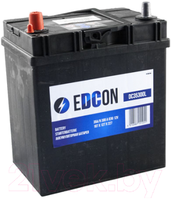 Автомобильный аккумулятор Edcon DC35300L (35 А/ч)