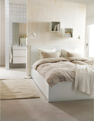 Двуспальная кровать Ikea Мальм 092.110.55
