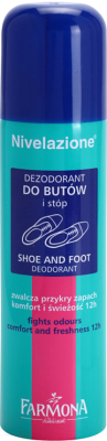 Дезодорант для ног Farmona Nivelazione для ног и обуви против неприятного запаха (150мл)