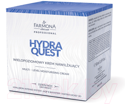 Крем для лица Farmona Professional Hydra Quest день/ночь многоуровневый увлажняющий (50мл)